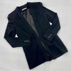 Alice and Olivia Black Long Blazer size 8